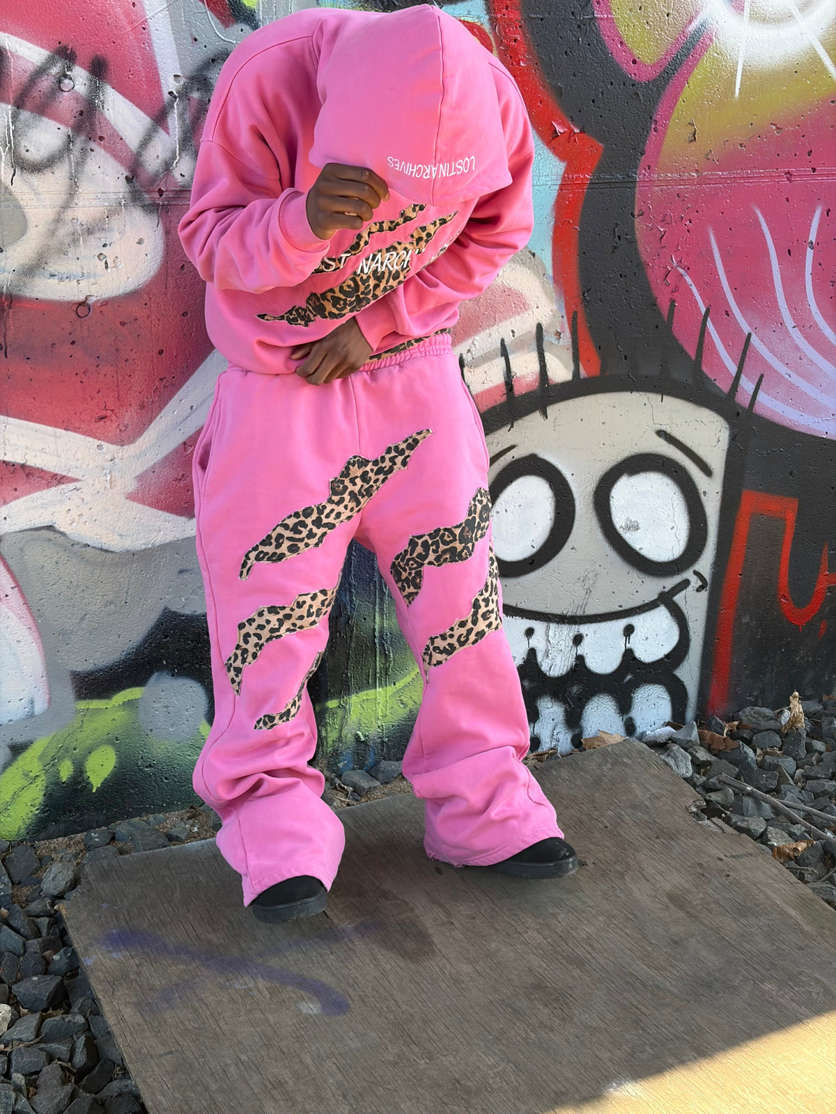 Cheetah Print Pink Sweatsuit!
