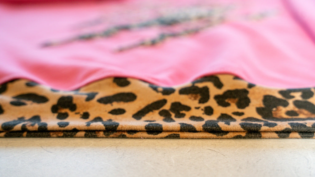 pink cheetah print hoodie