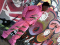 pink cheetah print sweat suit